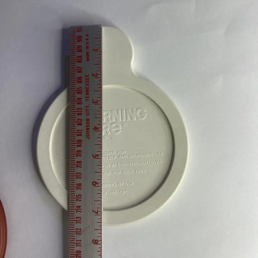 Corning Ware Grab It - White Plastic Lid Replacement P-150-CPC - Vintage
